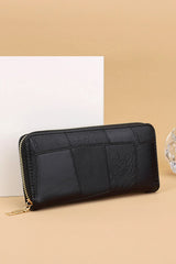 PU Leather Mulit-Interlayer Wallet - Trendsi