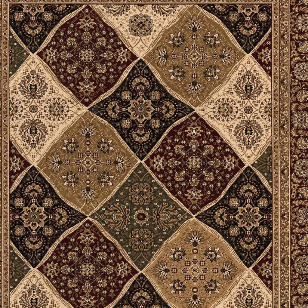 19' Runner Red And Black Moroccan Runner Rug - Homeroots - Flyclothing LLC