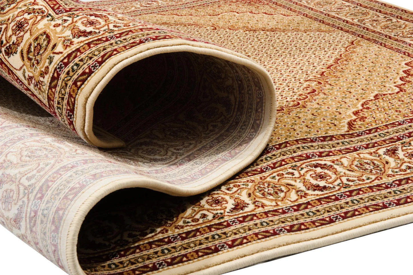 6' Beige And Cream Moroccan Runner Rug - Homeroots - Flyclothing LLC
