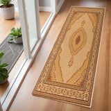 6' Beige And Cream Moroccan Runner Rug - Homeroots - Flyclothing LLC