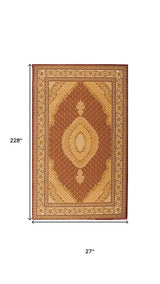 19' Runner Red And Beige Moroccan Runner Rug - Homeroots - Flyclothing LLC