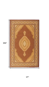 17' Runner Red And Beige Moroccan Runner Rug - Homeroots - Flyclothing LLC