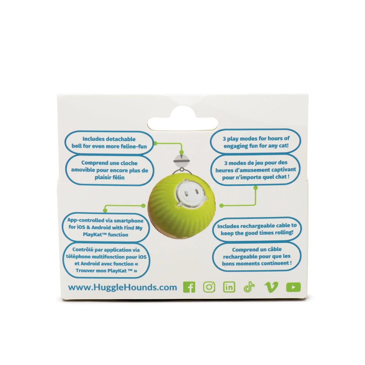 HuggleKats® PlayKat® Interactive Cat Toy - HuggleHounds - Flyclothing LLC