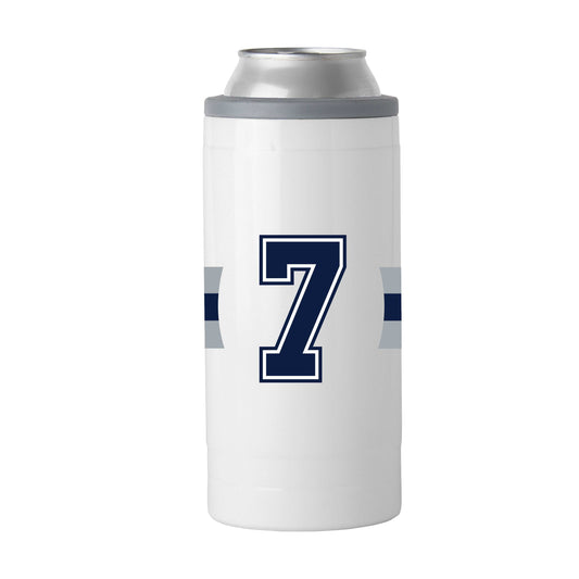 Dallas Cowboys Trevon Diggs 12oz Stripe Slim Can Coolie - Logo Brands - Flyclothing LLC