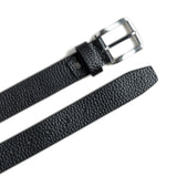 Nexus Black Leather Belt - Classy Leather Bags - Flyclothing LLC