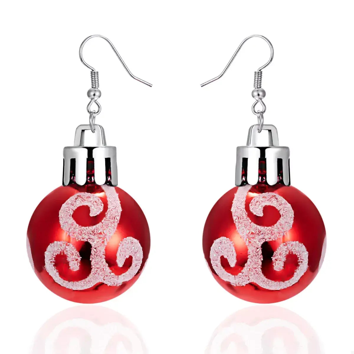 Christmas Ball Drop Earrings - Trendsi - Flyclothing LLC