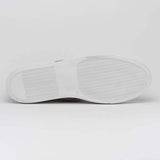 61-101-RED OLYMPIAS Italian Calfskin and Crocodile Stripe, Red - Zelli Italia - Flyclothing LLC