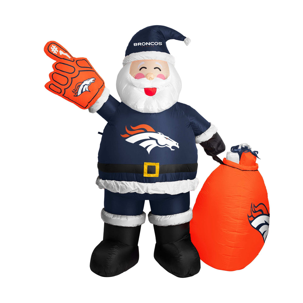 Denver Broncos Inflatable Santa - Logo Brands - Flyclothing LLC