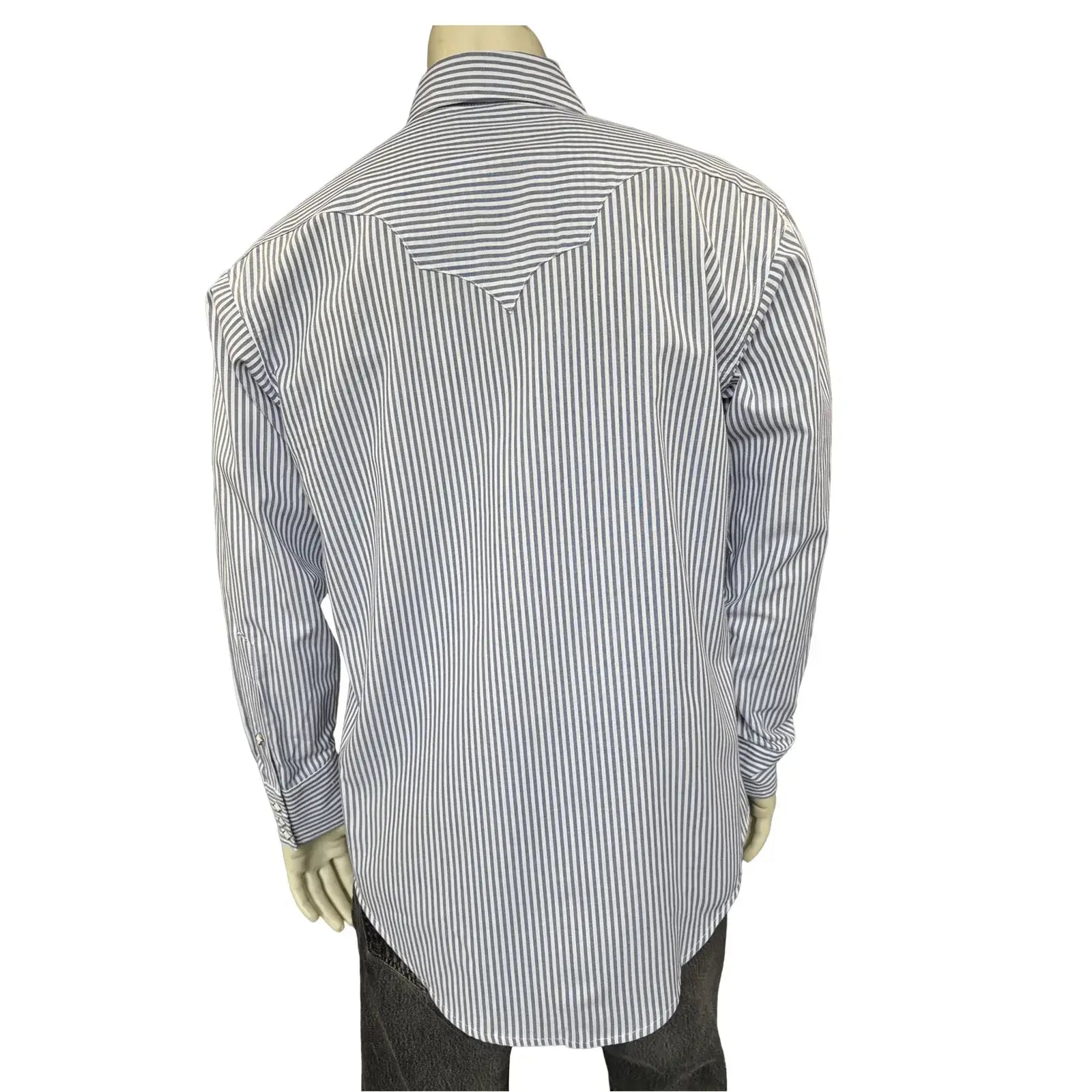 Rockmount Ranch Wear mens fine black stripe western shirt - Rockmount Clothing - Flyclothing LLC