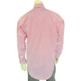 Rockmount Ranch Wear mens fine burgundy stripe western shirt - Rockmount Clothing - Flyclothing LLC