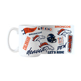 Denver Broncos 15oz Native Sublimated Mug