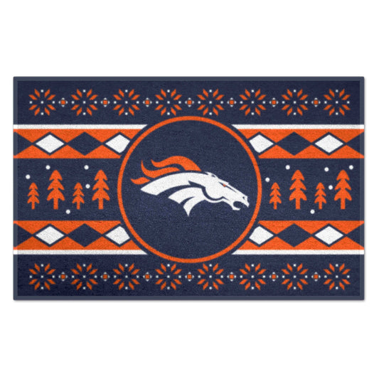 NFL - Denver Broncos HOLIDAY SWEATER STARTER - Logo Brands - Flyclothing LLC