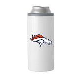 Denver Broncos Letterman 12 oz Slim Can Coolie - Logo Brands - Flyclothing LLC
