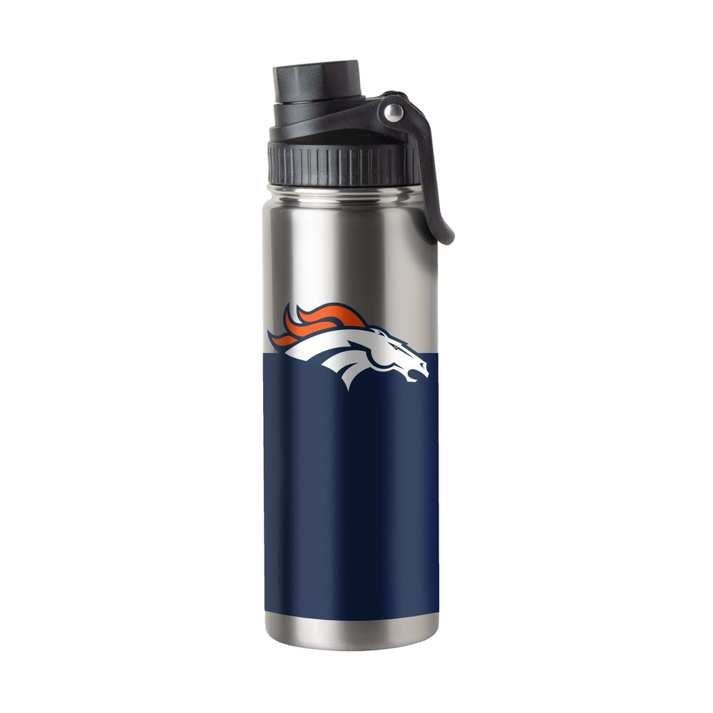 Denver Broncos Colorblock 21oz Twist Top Bottle - Logo Brands - Flyclothing LLC
