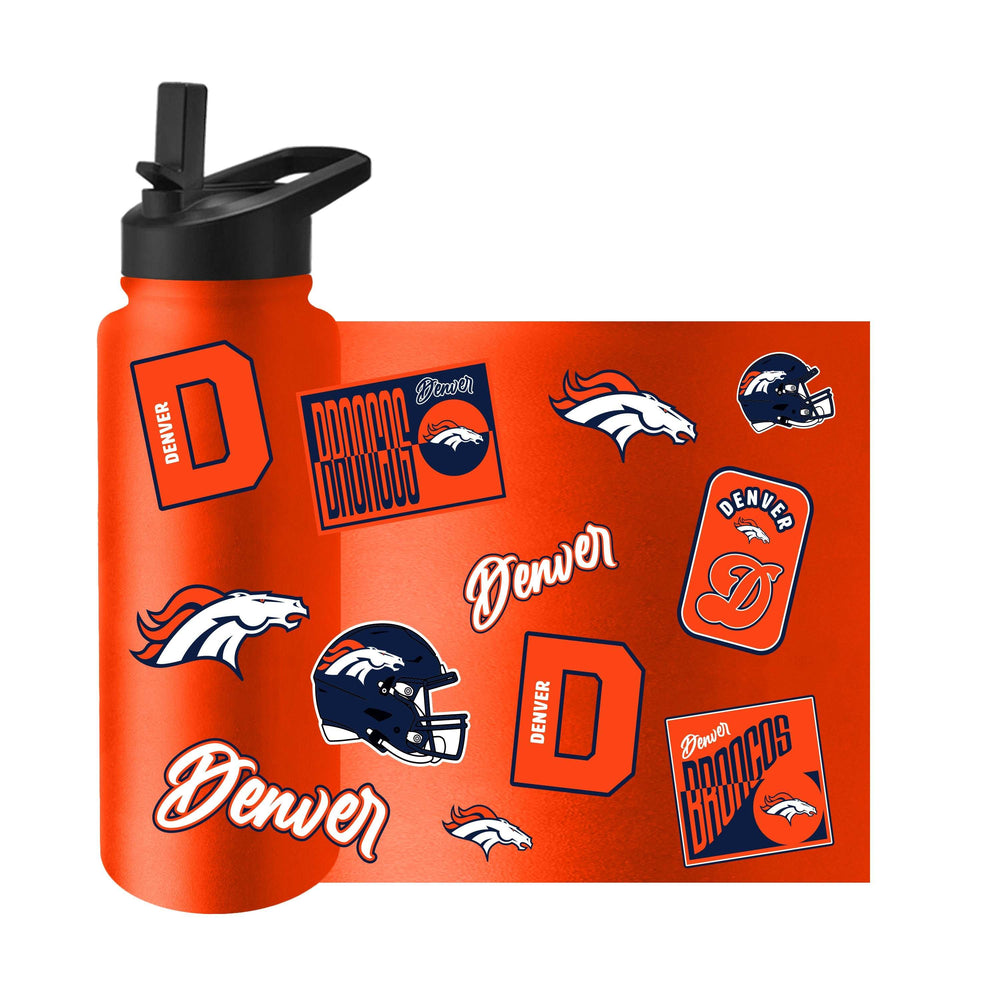 Denver Broncos 34oz Dreamweave Quencher Bottle - Logo Brands - Flyclothing LLC