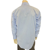 Rockmount Ranch Wear mens fine blue stripe western shirt - Rockmount Clothing - Flyclothing LLC