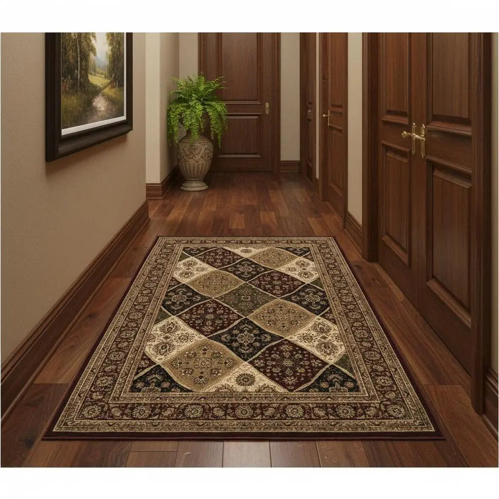14' Red And Black Moroccan Runner Rug - Homeroots - Flyclothing LLC