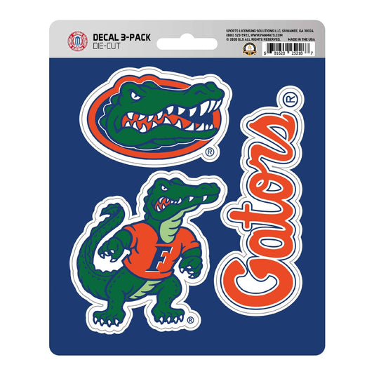 Florida Gators 3 Piece Decal Sticker Set - Florida
