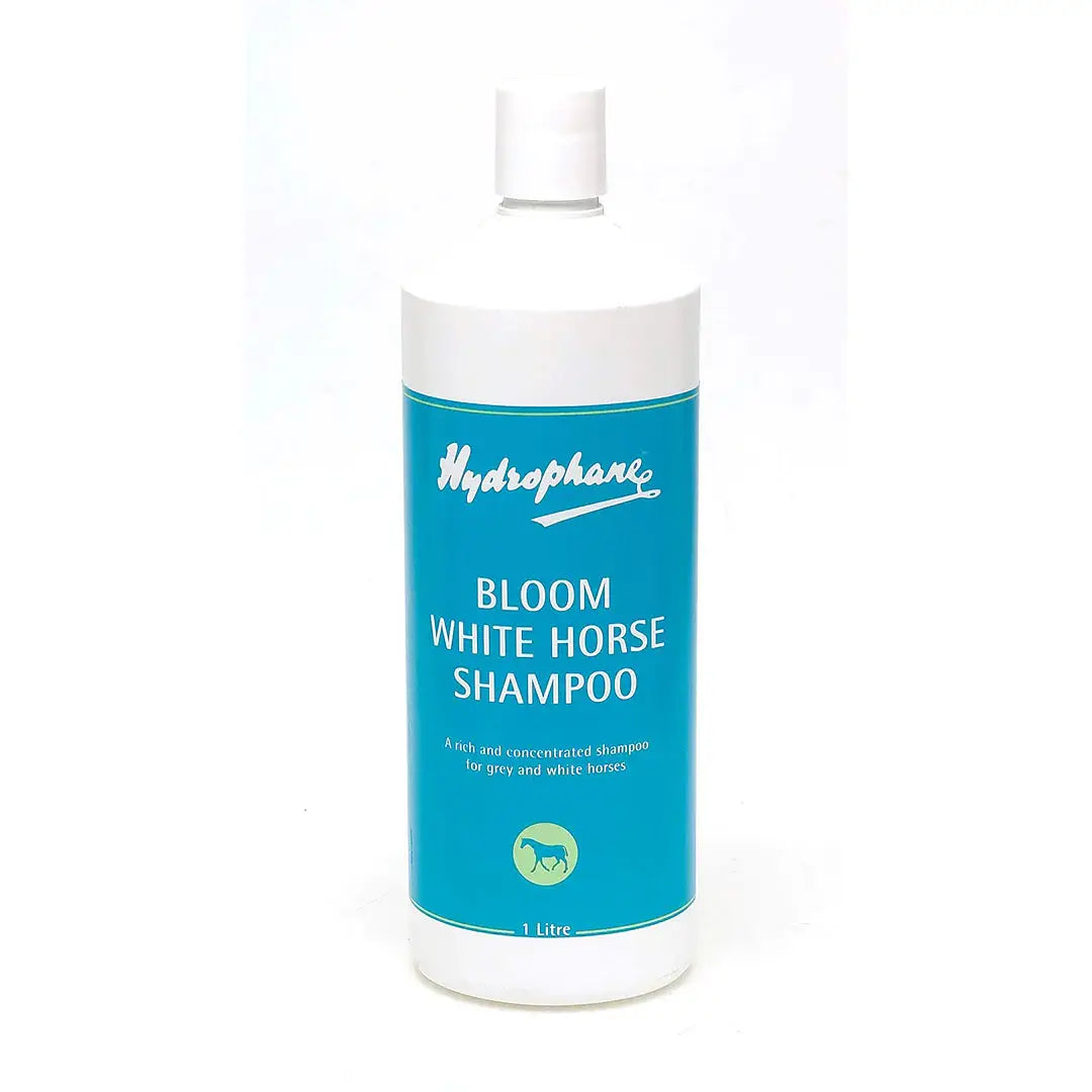 Hydrophane Bloom White Horse Shampoo - 1 litre - Breeches.com - Flyclothing LLC