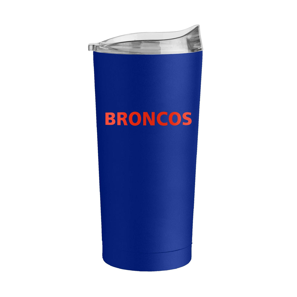 Denver Broncos 20oz Flipside Powder Coat Tumbler - Logo Brands - Flyclothing LLC