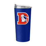 Denver Broncos 20oz Flipside Powder Coat Tumbler - Logo Brands - Flyclothing LLC