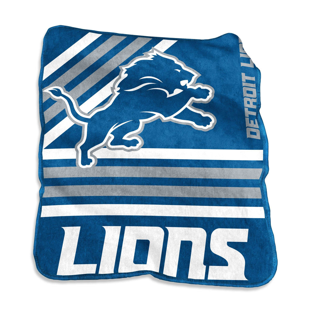 Detroit Lions Raschel Throw - Logo Brands - Flyclothing LLC