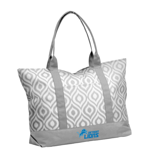 Detroit Lions Ikat Tote - Logo Brands - Flyclothing LLC