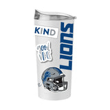 Detroit Lions 20oz Native Powder Coat Tumbler - Logo Brands - Flyclothing LLC