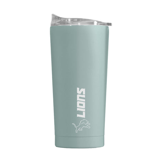 Detroit Lions 20oz Vertical Powder Coat Tumbler - Logo Brands - Flyclothing LLC