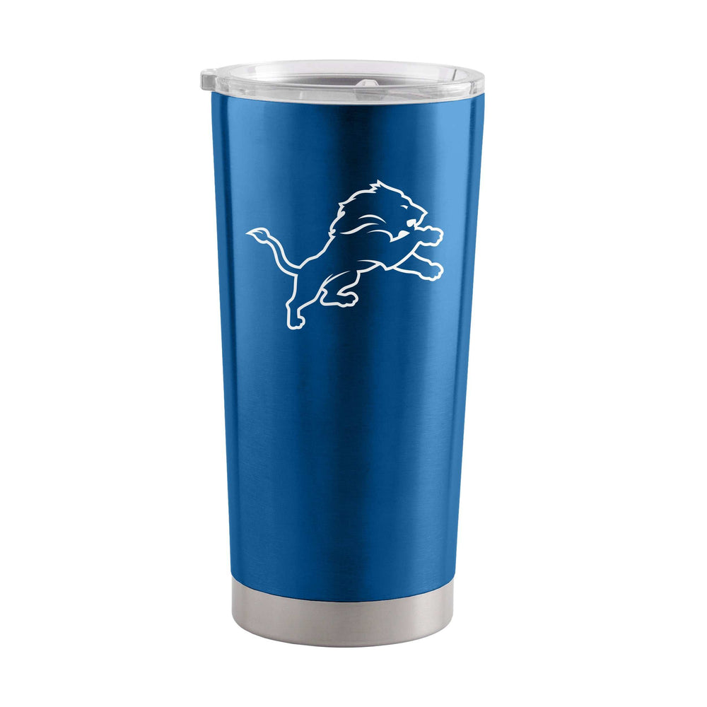 Detroit Lions 1 Color 20oz Gameday Stainless Tumbler - Logo Brands - Flyclothing LLC