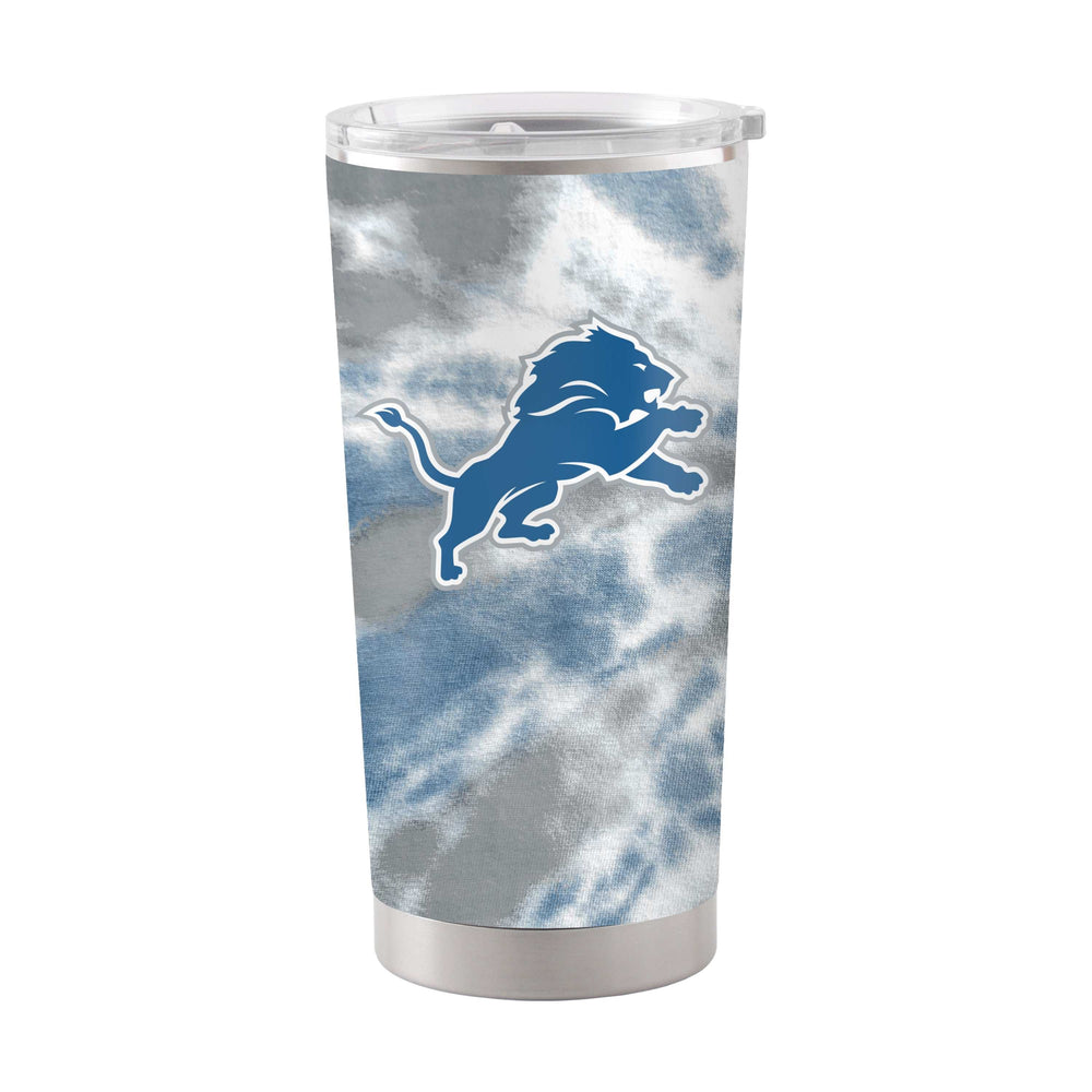 Detroit Lions 20oz Tie Dye Stainless Steel Tumbler - Logo Brands - Flyclothing LLC