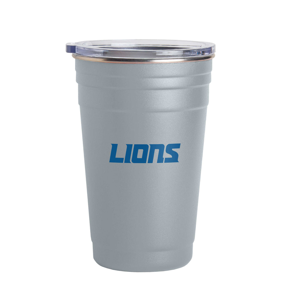 Detroit Lions 22oz Flipside Stainless Cup - Logo Brands - Flyclothing LLC