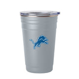 Detroit Lions 22oz Flipside Stainless Cup - Logo Brands - Flyclothing LLC