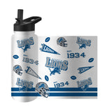 Detroit Lions 34oz TJX Native Quencher Bottle