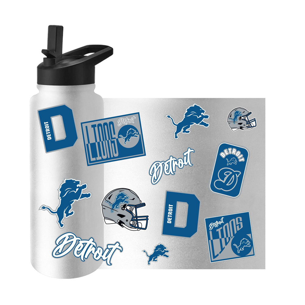 Detroit Lions Dreamweave 34oz Quencher Bottle - Logo Brands - Flyclothing LLC
