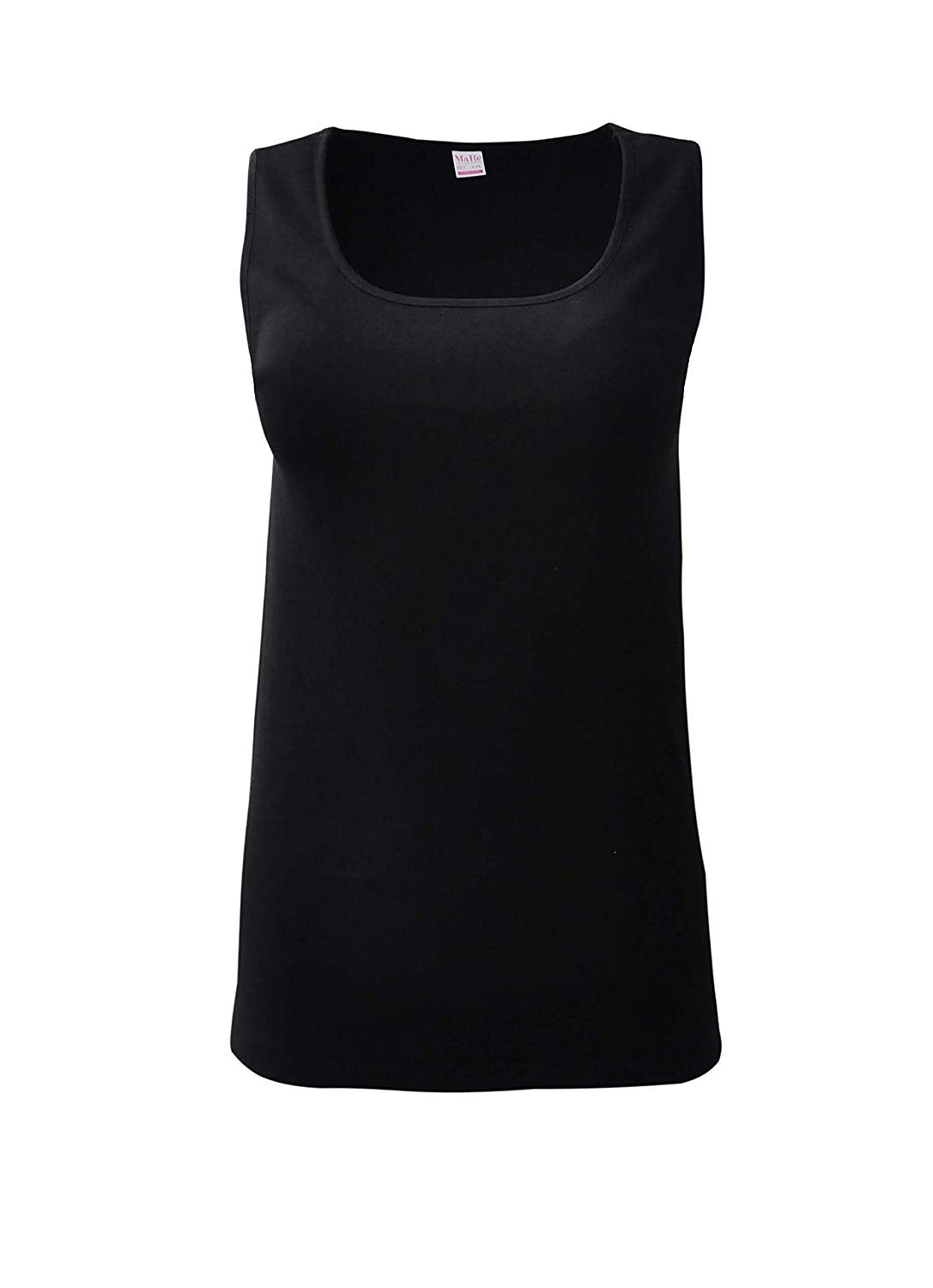 MaRe Premium Quality 100% Brushed Cotton Women's Sleeveless Tank Top S - XXL Made in Italy - tittimitti - Flyclothing LLC