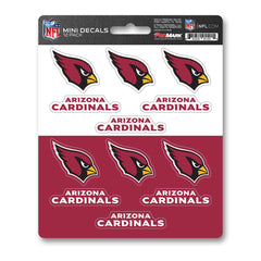 Arizona Cardinals 12 Count Mini Decal Sticker Pack - Arizona Cardinals