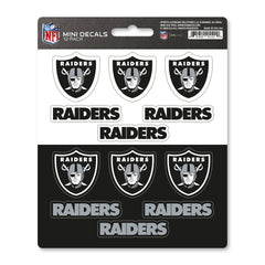 Las Vegas Raiders 12 Count Mini Decal Sticker Pack - Las Vegas Raiders