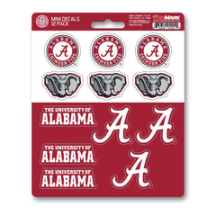 Alabama Crimson Tide 12 Count Mini Decal Sticker Pack - Alabama