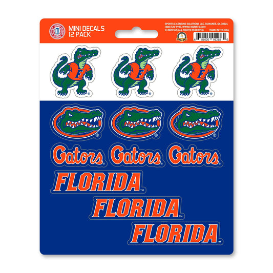 Florida Gators 12 Count Mini Decal Sticker Pack - Florida
