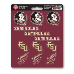 Florida State Seminoles 12 Count Mini Decal Sticker Pack - Florida State