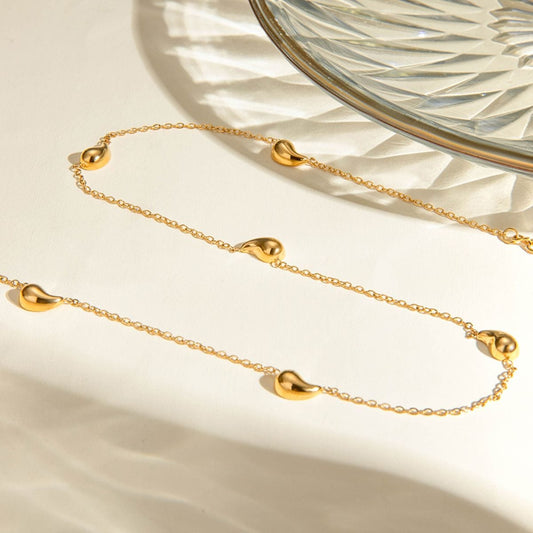 18K Gold-Plated Necklace - Trendsi