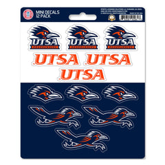 UTSA Roadrunners 12 Count Mini Decal Sticker Pack - UTSA