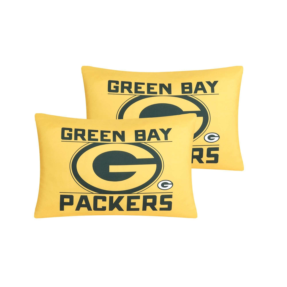 Green Bay Packers Command Comforter Set Full/Queen - Logo Brands - Flyclothing LLC