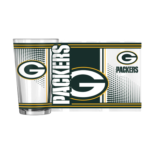 Green Bay Packers 16oz Hero Pint Glass
