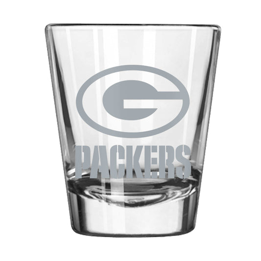 Green Bay Packers 2oz Frost Shot Glass - Logo Brands - Flyclothing LLC