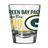 Green Bay Packers 2oz Spirit Shot Glass - Logo Brands - Flyclothing LLC