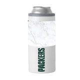Green Bay Packers Marble 12oz Slim Can Coolie - Logo Brands - Flyclothing LLC