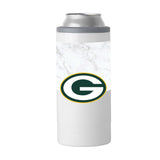 Green Bay Packers Marble 12oz Slim Can Coolie - Logo Brands - Flyclothing LLC