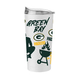 Green Bay Packers 20oz Native Powder Coat Tumbler - Logo Brands - Flyclothing LLC